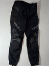 Richa Black Textile & Leather Motorcycle Riding Pants Knee padded (W:28) (L:39)