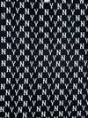 MLB New York Yankees NY Monogram All-Over Print Oversized Black T-Shirt (M)