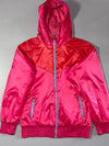 Nike Sportswear Windrunner Pink Satin Hooded Jacket  (S)