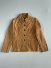 Vintage Banana Republic Tan Genuine Leather Button-Up Jacket Women’s (XS/S)