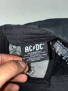 AC/DC Black Embroidered Logo Baseball Cap – Official Rock Off Merch (Adjustable)
