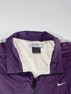 Nike Vintage Purple Swoosh Side Stripe Windbreaker Jacket(M/L)