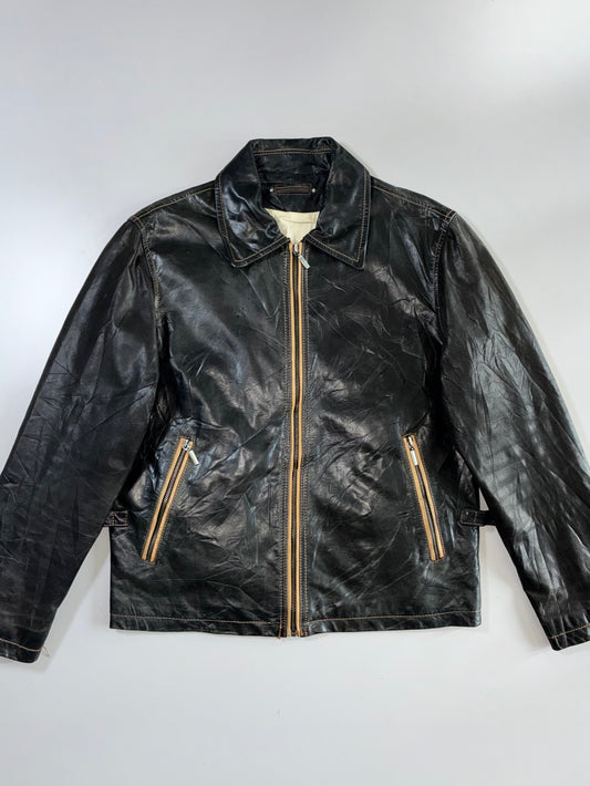 Trapper Premium Original Leather Jacket (M)