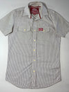 Superdry Shirt Shop Micro Check Short Sleeve Shirt (S)