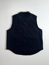 Lee Sherpa-Lined Workwear Vest — Black Fur Inside (2XL)