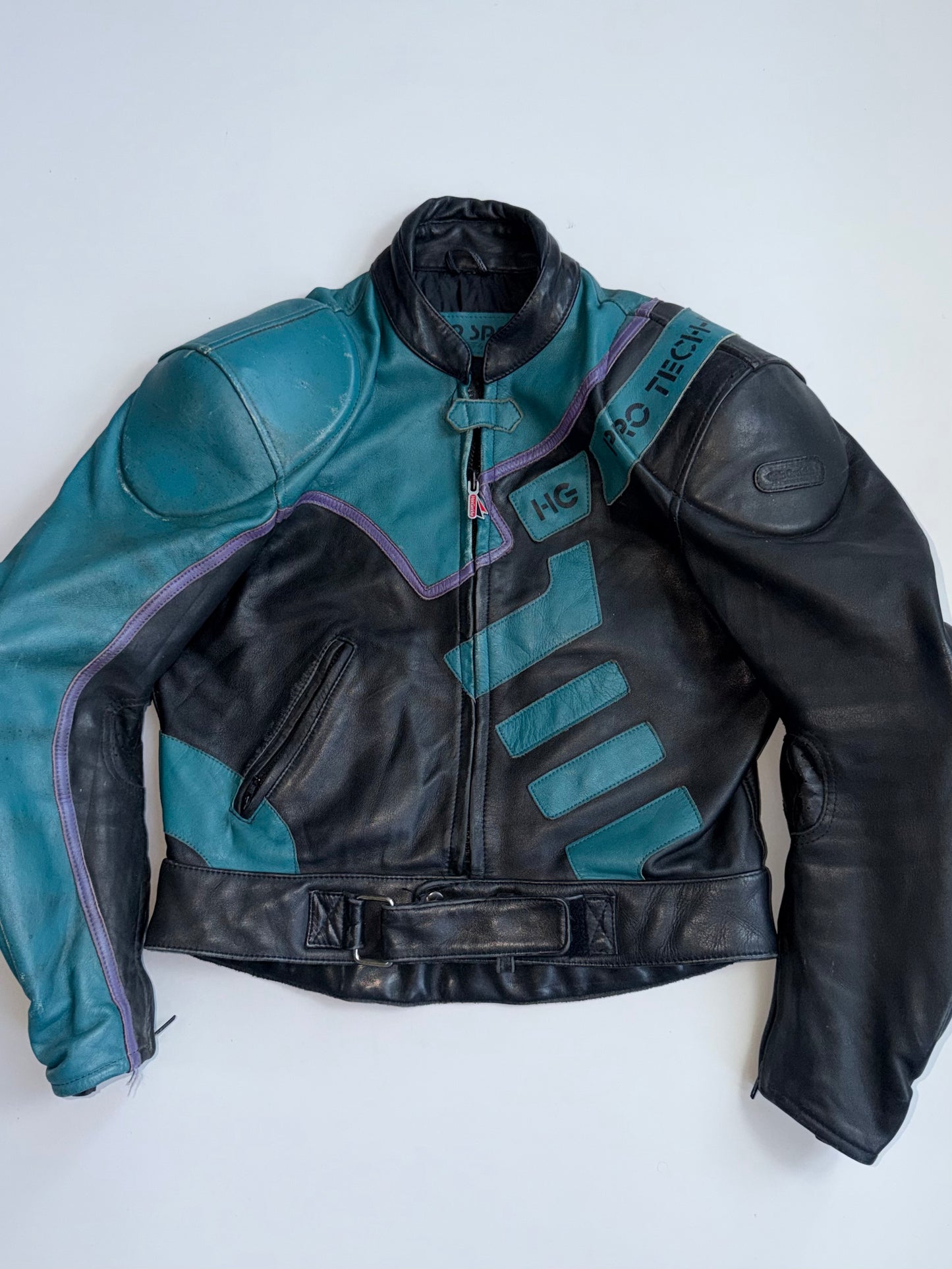 ZVintage Pro Sports Pure Leather  Racing Jacket (PADDED) (M)