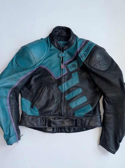 ZVintage Pro Sports Pure Leather  Racing Jacket (PADDED) (M)