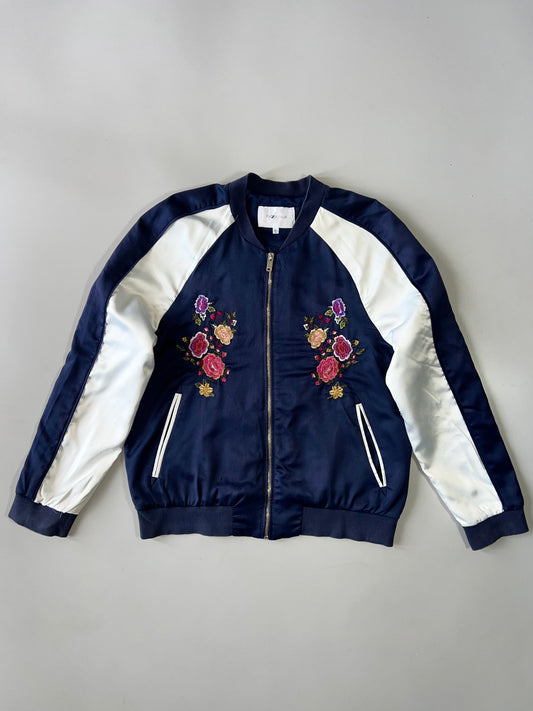 Vintage Sukajan Jacket Japan Yokosuka Fully Embroidered (S)