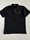 Polo Ralph Lauren Custom Fit Piqué Polo Shirt  Black (M)