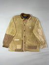 Vintage Polo Ralph Lauren Distressed Canvas Patchwork Chore Jacket (XL)