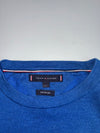 Tommy Hilfiger Cotton Silk Knit Sweater – Royal Blue(XL)