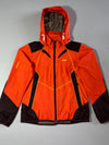 K2 Windstopper Hooded Outdoor Jacket – Orange & Brown (S)