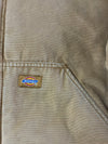 Vintage Dickies Tan Hooded Canvas Work Jacket (XL)