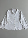 Tommy Hilfiger Roll-Sleeve Button-Up Shirt White Women’s (2XL)