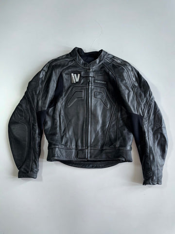Spidi Motorsport Collection Vintage Pure Leather Biker Jacket / Hump On Back (S)