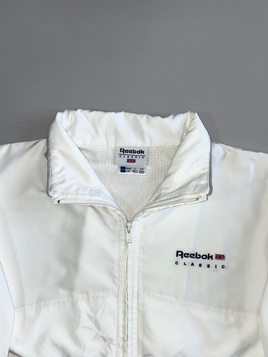 Reebok Classic Union Jack Vintage Windbreaker Track Jacket (L)