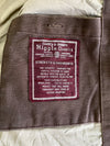 Vintage Hippie Classics Hard Cotton Jacket RARE W/ Leather Collar (M)