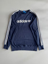 Adidas Navy Blue Crewneck Sweatshirt (S/M)