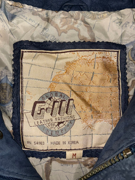 Vintage G-III Premium Original Pure Leather Jacket (M)