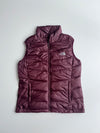 The North Face Summit Series | Burgundy Down Puffer Vest | (M)