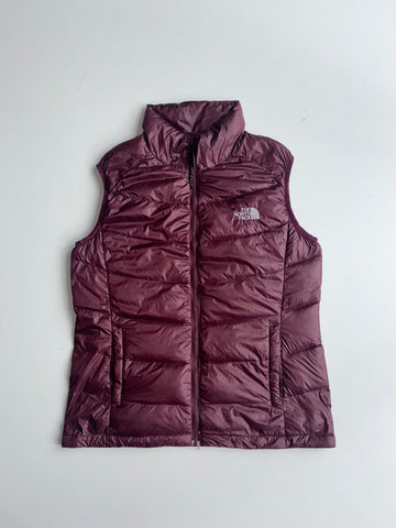 The North Face Summit Series | Burgundy Down Puffer Vest | (M)