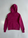 Roots Whistler Maroon Embroidered Hoodie (Xs)