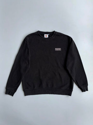 Dickies | Box Logo Crewneck Black | (L)