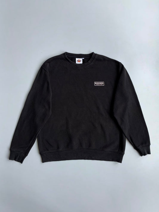 Dickies | Box Logo Crewneck Black | (L)