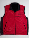 Vintage Ford Collection RS Racing Reversible Fleece Vest – Red/Black (L)