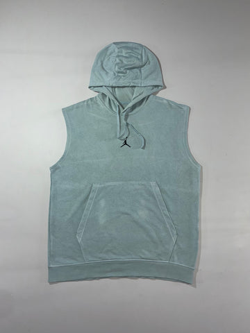 Jordan Jumpman Washed Mint Sleeveless Pullover Hoodie (L)