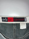 Silvertab by Levi’s Loose Fit Black Denim Shorts (W:30) (L:21)