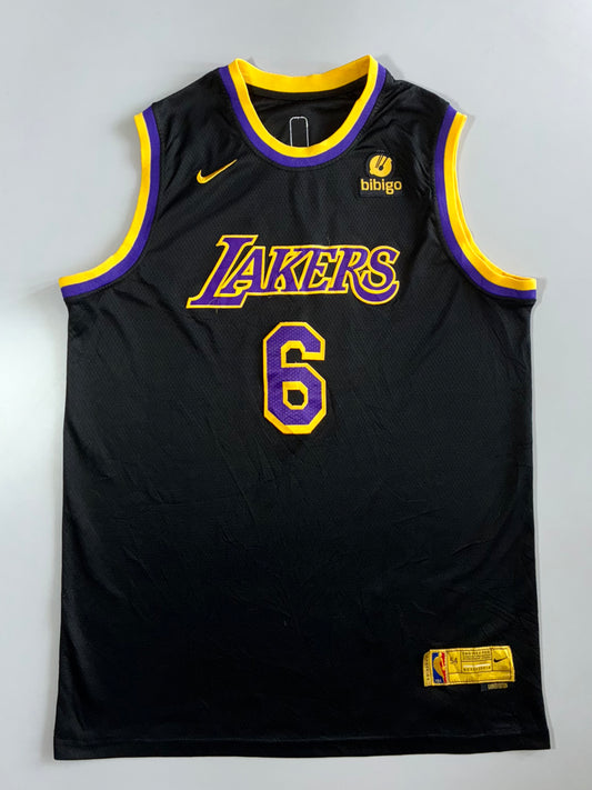 Nike NBA Lakers #6 Swingman Jersey (L)