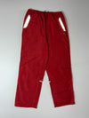 FILA Red Reflective Track Pants (W:30) (L:43)