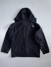 The North Face Black Hooded Waterproof Shell Jacket W/ Detachable Cap (M/L)