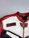 Vintage Yamaha R Pure Leather Racing Jacket By Each Leder’s With CE Protection (L)