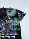 Vintage Zion National Park Utah All-Over Print Acid Wash T-shirt (M)