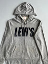 Levi’s Logo Print Zip-Up Hoodie (M)