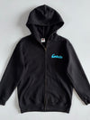Cantate Black Embroidered Zip Hoodie (XS)