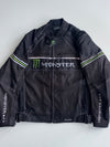 Monster Energy Racing Jacket | Cross-Border Moto Textile Jacket with Armor PADDED (L)