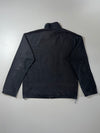 Adidas Vintage Black White Grey 3-Stripe Track Jacket Full Zip (XL)