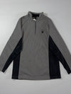 Spyder Core Sweater Grey/Black Quarter Zip Fleece (S)
