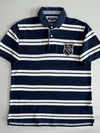 Tommy Hilfiger THNY Striped Rugby Polo – Navy/White (XL)