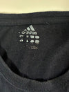 Adidas Zebra-Print Logo T-Shirt – Black (XL)