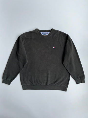 Tommy Hilfiger | Crewneck Olive | (2XL)