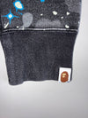 BAPE Galaxy Camo Shark Crewneck Sweatshirt (S)