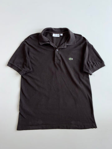 Lacoste Classic Fit Black Polo Shirt (L)