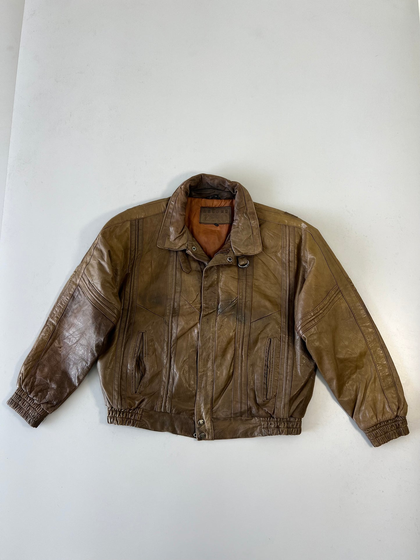 ZSuper Premium Original Leather Jacket (DESIGNER) (RARE) (L/Xl)