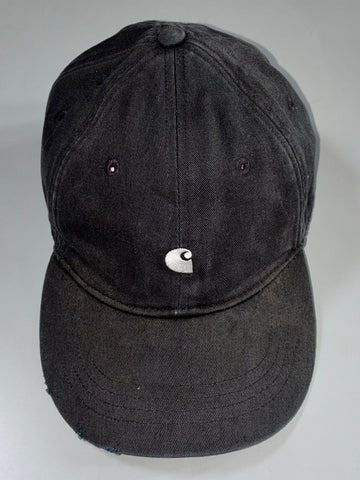Carhartt Cap – Black Minimal Logo (Adjustable)