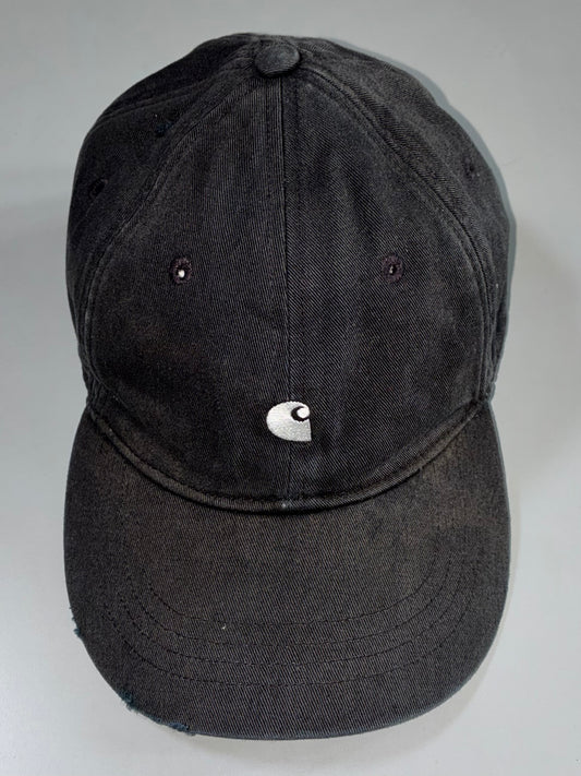 Carhartt Cap – Black Minimal Logo (Adjustable)