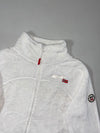 Vintage Anapurna White Plush Fleece Zip-Up Jacket (S)